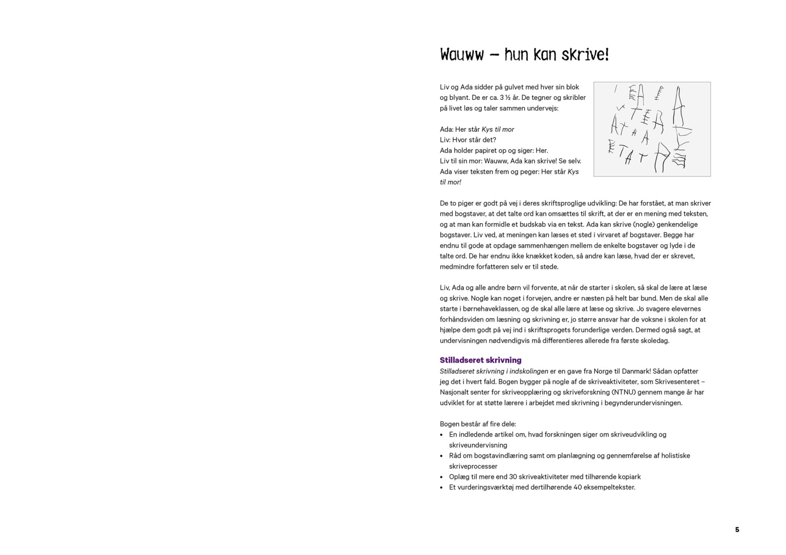 Stilladseret skrivning - forord 1